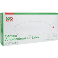 Sentina Ambidextrous - Latexhandschuhe | 100 Stück