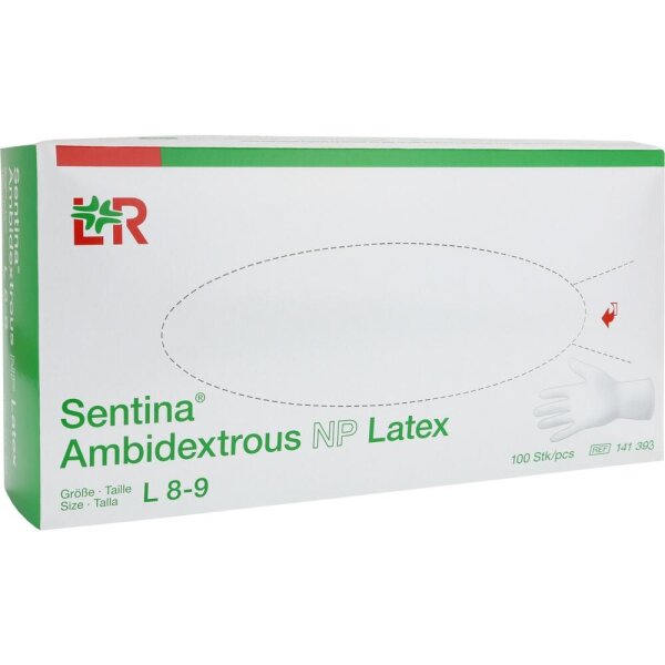Sentina Ambidextrous - Latexhandschuhe | 100 Stück M