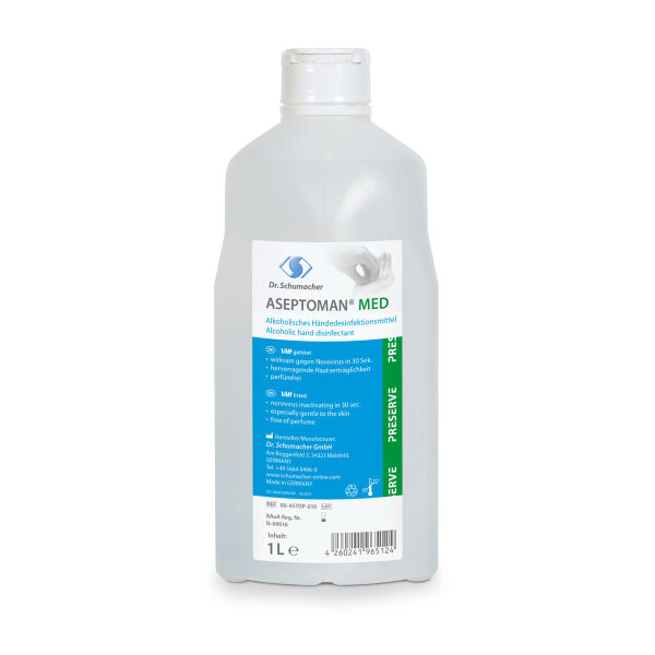Aseptoman Med 1 Liter Euroflasche